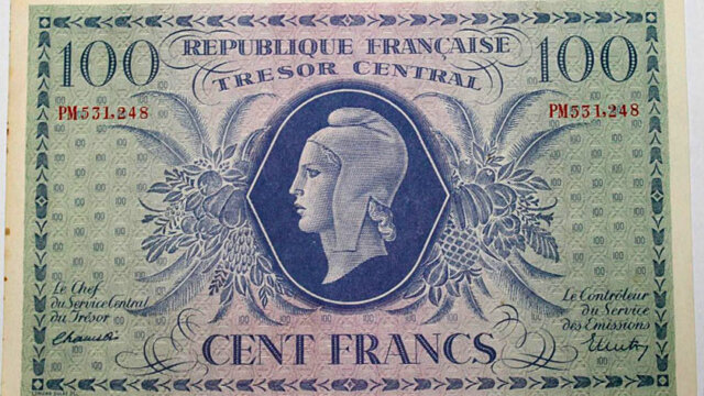 100 francs Marianne type 1943