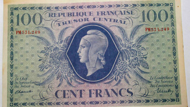 100 francs Marianne type 1943