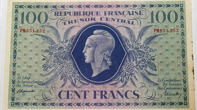 100 francs Marianne type 1943