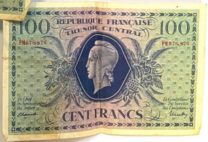 100 francs Marianne type 1943