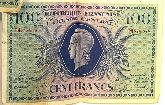 100 francs Marianne type 1943