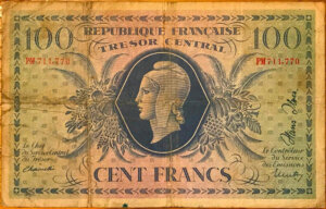 100 francs Marianne type 1943