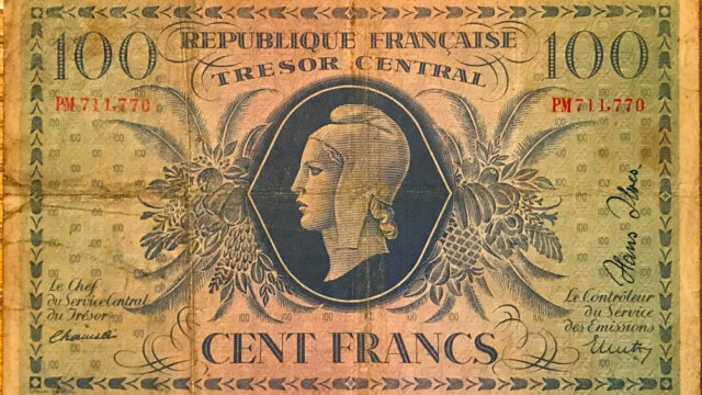 100 francs Marianne type 1943