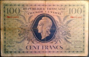 100 francs Marianne type 1943