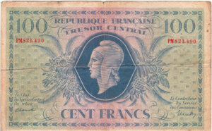 100 francs Marianne type 1943