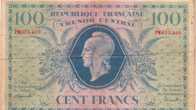 100 francs Marianne type 1943