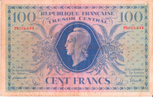 100 francs Marianne type 1943