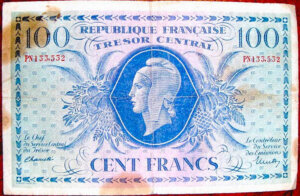 100 francs Marianne type 1943