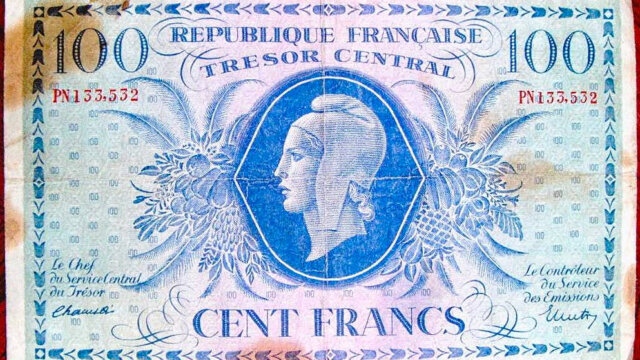 100 francs Marianne type 1943