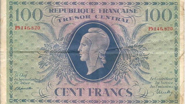 100 francs Marianne type 1943