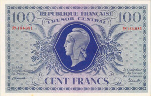 100 francs Marianne type 1943