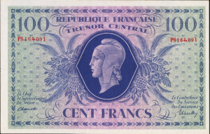 100 francs Marianne type 1943