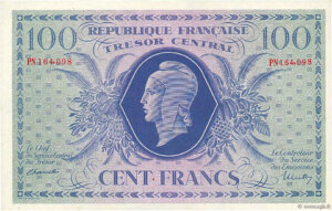 100 francs Marianne type 1943