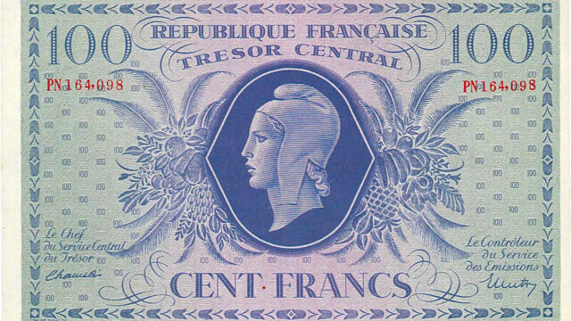 100 francs Marianne type 1943