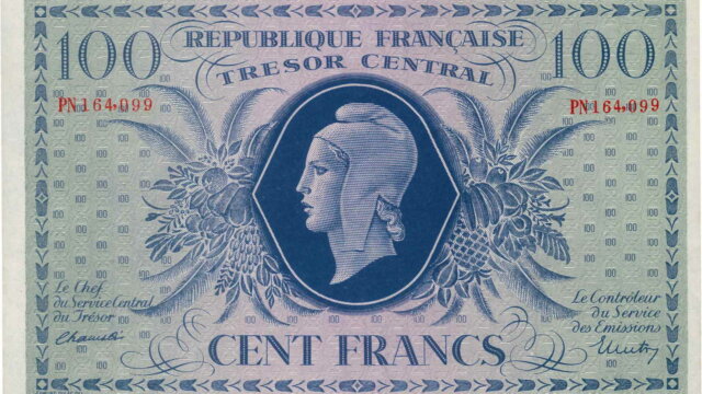 100 francs Marianne type 1943