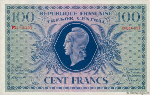 100 francs Marianne type 1943