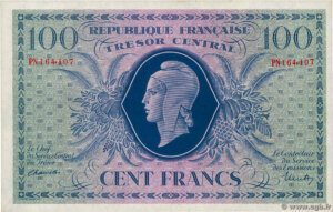 100 francs Marianne type 1943