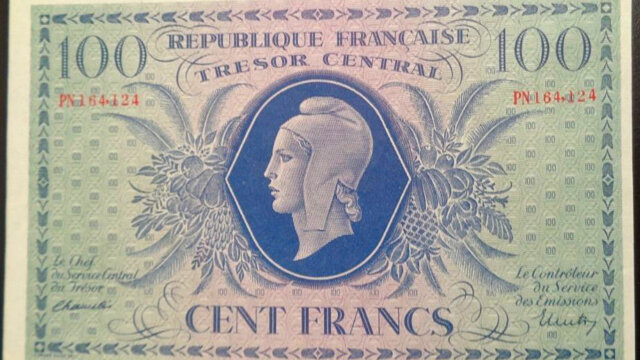 100 francs Marianne type 1943