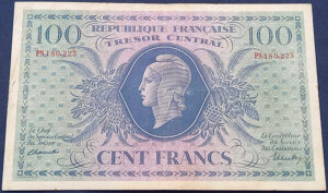 100 francs Marianne type 1943