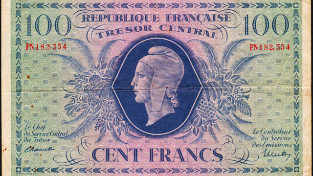 100 francs Marianne type 1943