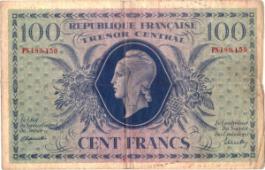 100 francs Marianne type 1943