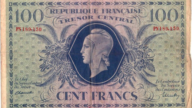 100 francs Marianne type 1943