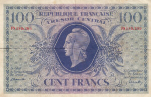 100 francs Marianne type 1943