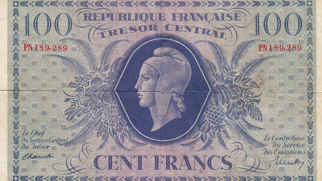 100 francs Marianne type 1943