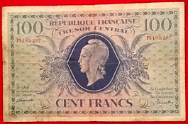 100 francs Marianne type 1943