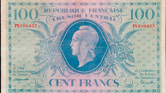 100 francs Marianne type 1943