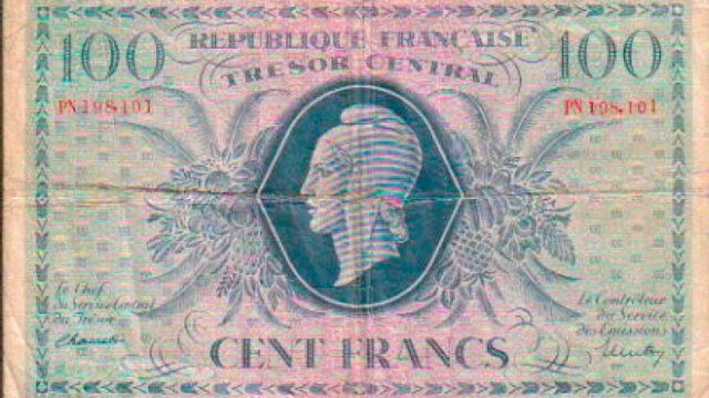 100 francs Marianne type 1943