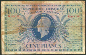 100 francs Marianne type 1943