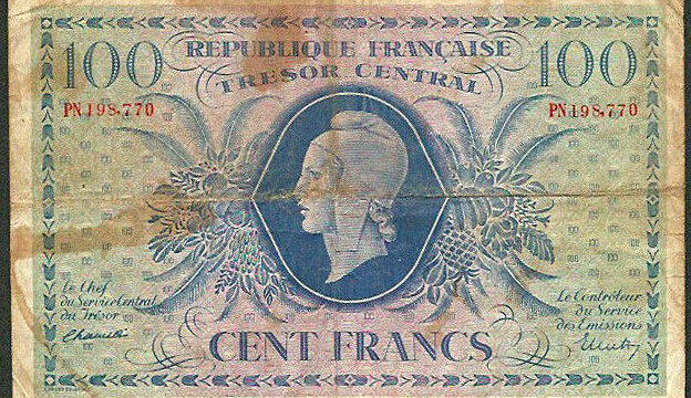 100 francs Marianne type 1943