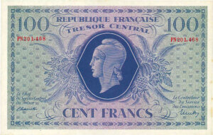 100 francs Marianne type 1943