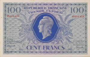 100 francs Marianne type 1943