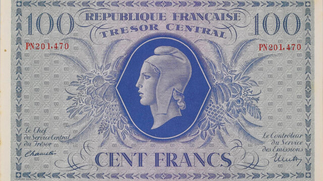 100 francs Marianne type 1943