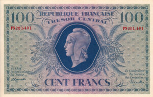 100 francs Marianne type 1943