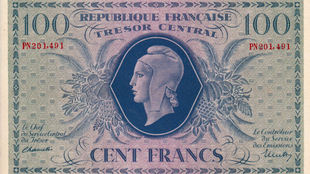 100 francs Marianne type 1943