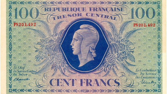 100 francs Marianne type 1943