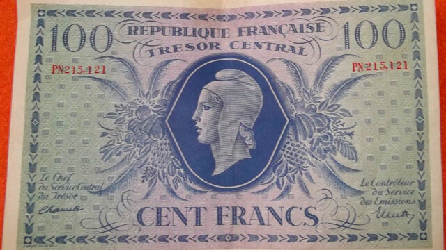 100 francs Marianne type 1943