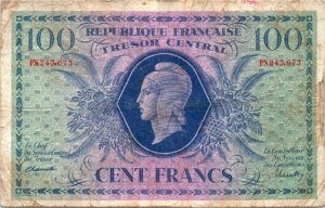 100 francs Marianne type 1943