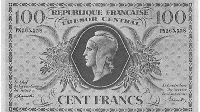 100 francs Marianne type 1943