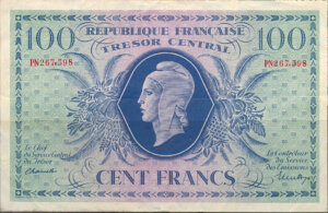 100 francs Marianne type 1943