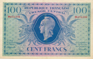 100 francs Marianne type 1943