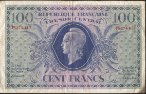 100 francs Marianne type 1943