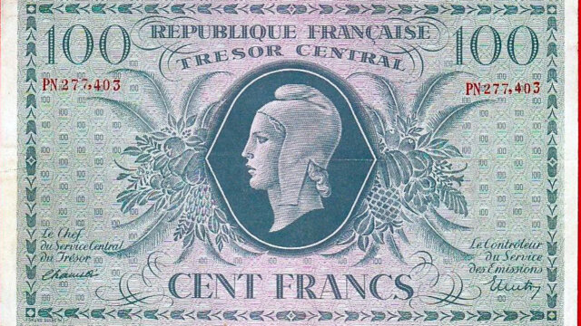 100 francs Marianne type 1943