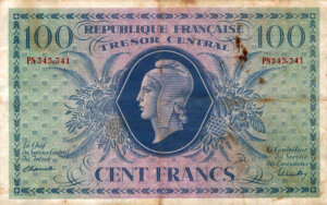 100 francs Marianne type 1943