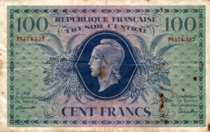 100 francs Marianne type 1943