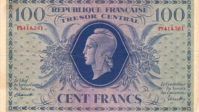 100 francs Marianne type 1943