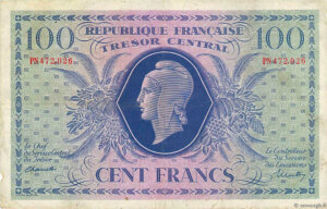 100 francs Marianne type 1943